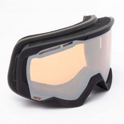 GOGLE IMX ENDURANCE SNOW BLACK MATT/BLACK - SZYBA PODWÓJNA CLEAR + BROWN (1 SZYBA W ZESTAWIE)