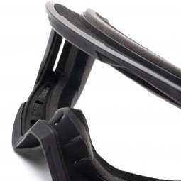 GOGLE IMX ENDURANCE SNOW BLACK MATT/BLACK - SZYBA PODWÓJNA CLEAR + BROWN (1 SZYBA W ZESTAWIE)