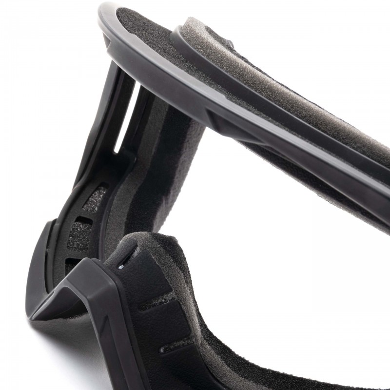 GOGLE IMX ENDURANCE SNOW BLACK MATT/BLACK - SZYBA PODWÓJNA CLEAR + BROWN (1 SZYBA W ZESTAWIE)