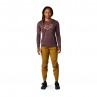KOSZULKA ROWEROWA Z DŁUGIM RĘKAWEM FOX LADY RANGER TRU DRI DARK MAROON