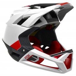 KASK ROWEROWY FOX PROFRAME BLOCKED BLACK/WHITE