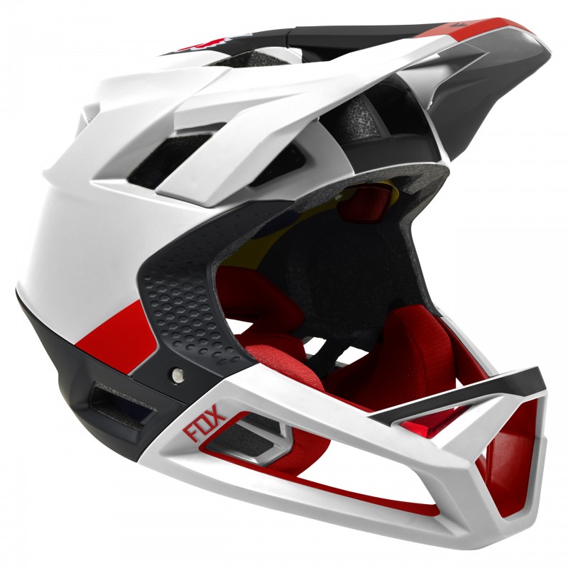 KASK ROWEROWY FOX PROFRAME BLOCKED BLACK/WHITE