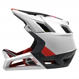KASK ROWEROWY FOX PROFRAME BLOCKED BLACK/WHITE