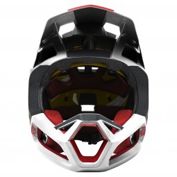 KASK ROWEROWY FOX PROFRAME BLOCKED BLACK/WHITE