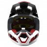 KASK ROWEROWY FOX PROFRAME BLOCKED BLACK/WHITE
