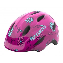 Kask dziecięcy GIRO SCAMP pink street sugar daisies roz. S (49-53 cm)