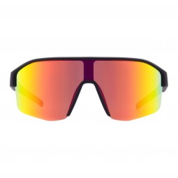 OKULARY RED BULL SPECT DUNDEE BLACK/BROWN WITH RED MIRROR