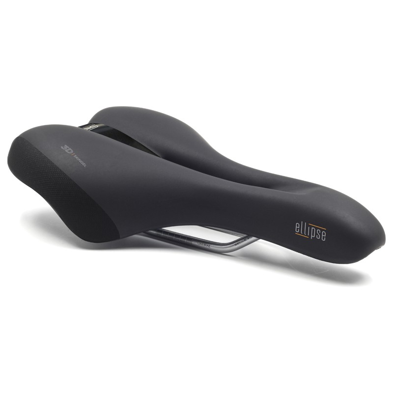 Siodło SELLEROYAL PREMIUM MODERATE 60st. ELLIPSE żelowe + elastomery męskie 474g (NEW 2023)