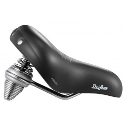 Siodło SELLEROYAL PREMIUM RELAXED 90st. DRIFTER SMALL STRENGTEX unisex żelowe + sprężyny czarne (NEW 2023)
