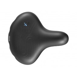 Siodło SELLEROYAL PREMIUM RELAXED 90st. DRIFTER SMALL STRENGTEX unisex żelowe + sprężyny czarne (NEW 2023)