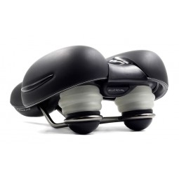 Siodło SELLEROYAL RESPIRO SOFT RELAXED 90st. żelowe + elastomery unisex 825g (NEW 2023)