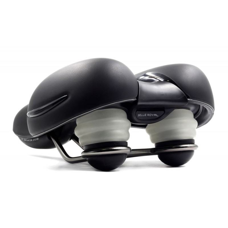 Siodło SELLEROYAL RESPIRO SOFT RELAXED 90st. żelowe + elastomery unisex 825g (NEW 2023)