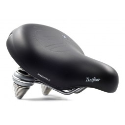 Siodło SELLEROYAL PREMIUM RELAXED 90st. DRIFTER STRENGTEX unisex żelowe + sprężyny czarne (NEW 2023)