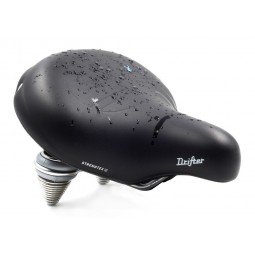 Siodło SELLEROYAL PREMIUM RELAXED 90st. DRIFTER STRENGTEX unisex żelowe + sprężyny czarne (NEW 2023)