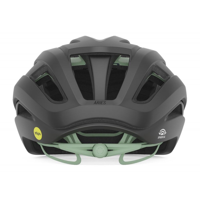 Kask szosowy GIRO ARIES SPHERICAL MIPS matte coal space green (NEW)