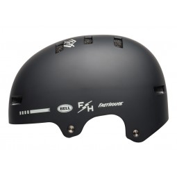 Kask bmx BELL LOCAL matte black white fasthouse roz. M (55–59 cm) (NEW)