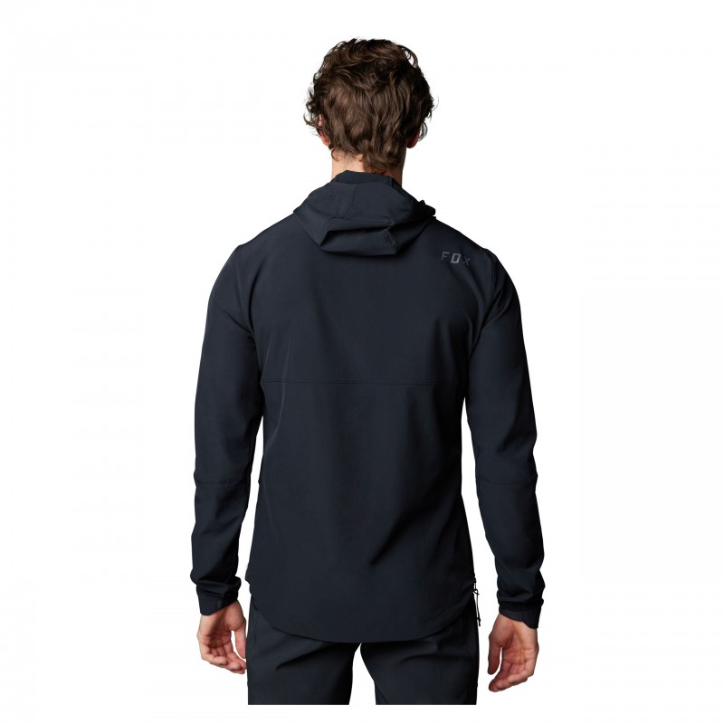 BLUZA Z KAPTUREM FOX RANGER WIND BLACK