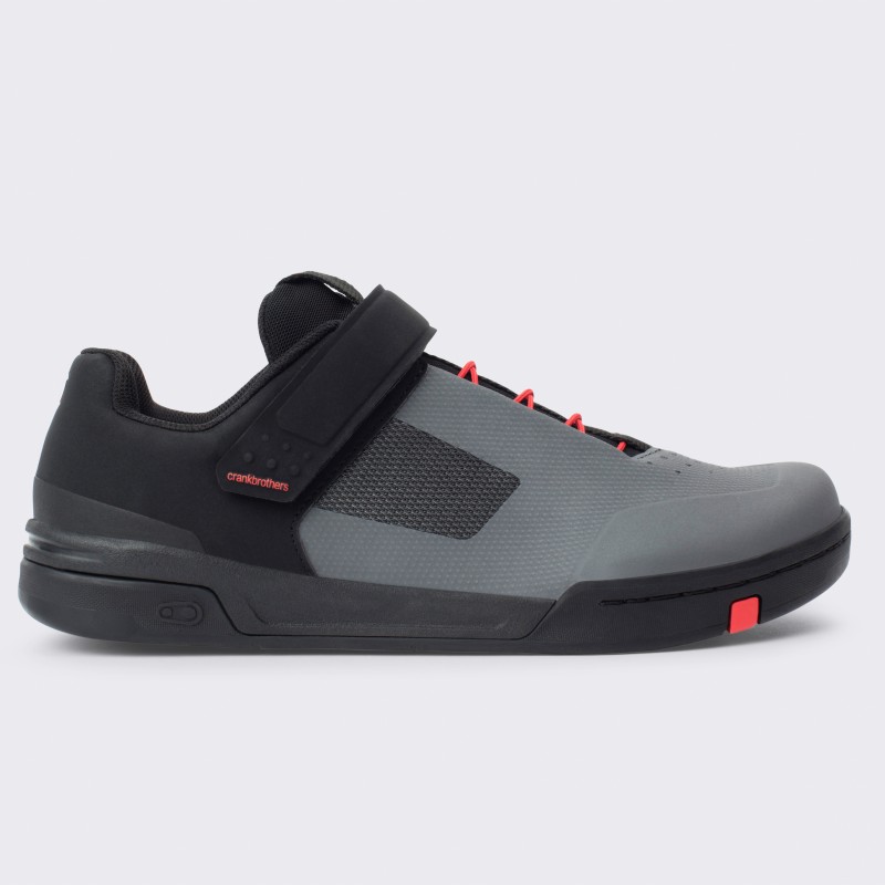 BUTY CRANK BROTHERS STAMP SPEEDLACE GREY/RED -BLACK OUTSOLE 9 (42 EU)