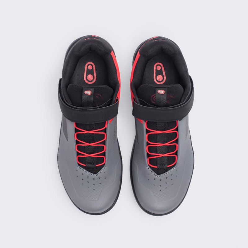 BUTY CRANK BROTHERS STAMP SPEEDLACE GREY/RED -BLACK OUTSOLE 9 (42 EU)