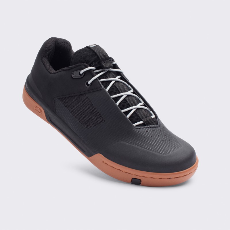 BUTY CRANK BROTHERS STAMP LACE BLACK/SILVER - GUM OUTSOLE 9.5 (43 EU)