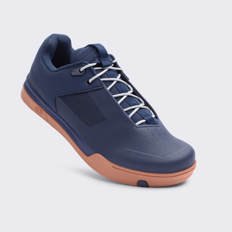 BUTY CRANK BROTHERS MALLET LACE NAVY/SILVER - GUM OUTSOLE 7.5 (40 EU)