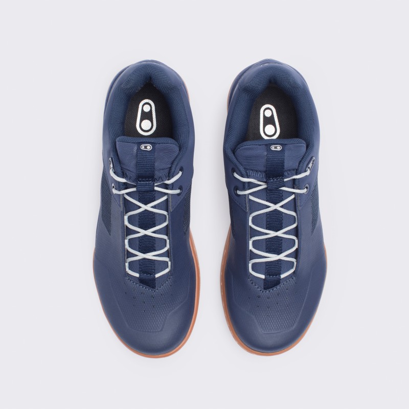 BUTY CRANK BROTHERS MALLET LACE NAVY/SILVER - GUM OUTSOLE 7.5 (40 EU)