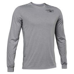 KOSZULKA ROWEROWA Z DŁUGIM RĘKAWEM FOX RANGER DR STEEL GREY