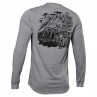 KOSZULKA ROWEROWA Z DŁUGIM RĘKAWEM FOX RANGER DR STEEL GREY