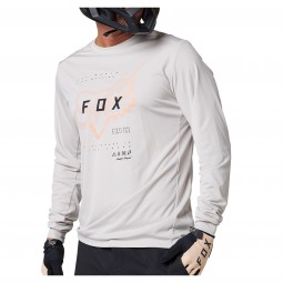 KOSZULKA ROWEROWA Z DŁUGIM RĘKAWEM FOX RANGER JECTR VINTAGE WHITE