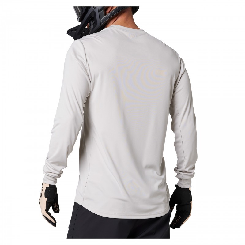 KOSZULKA ROWEROWA Z DŁUGIM RĘKAWEM FOX RANGER JECTR VINTAGE WHITE