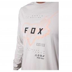 KOSZULKA ROWEROWA Z DŁUGIM RĘKAWEM FOX RANGER JECTR VINTAGE WHITE