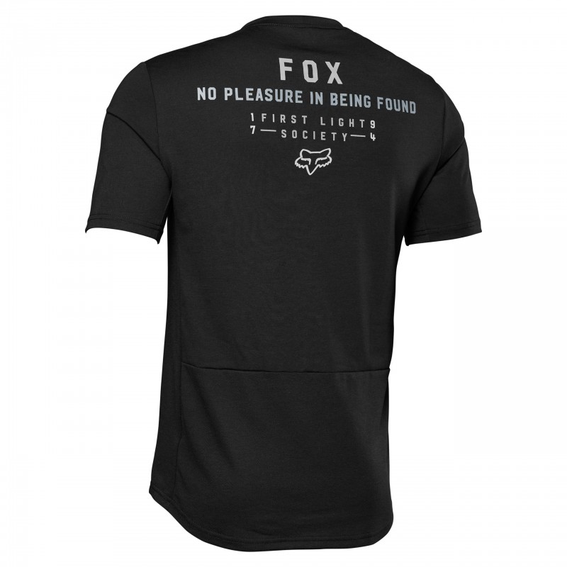 KOSZULKA ROWEROWA FOX RANGER DR CRYS BLACK