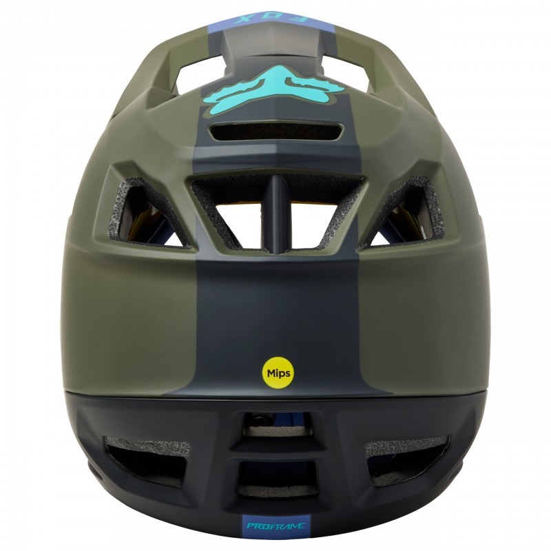 KASK ROWEROWY FOX PROFRAME BLOCKED OLIVE GREEN
