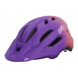 Kask dziecięcy juniorski GIRO FIXTURE II matte throwback purple tigerlily fade roz. Uniwersalny (50-57 cm) (NEW)