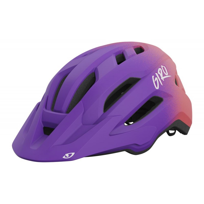 Kask dziecięcy juniorski GIRO FIXTURE II matte throwback purple tigerlily fade roz. Uniwersalny (50-57 cm) (NEW)