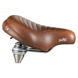 Siodło SELLEROYAL PREMIUM RELAXED 90st. DRIFTER PLUS unisex żelowe + sprężyny brązowe (NEW 2023)