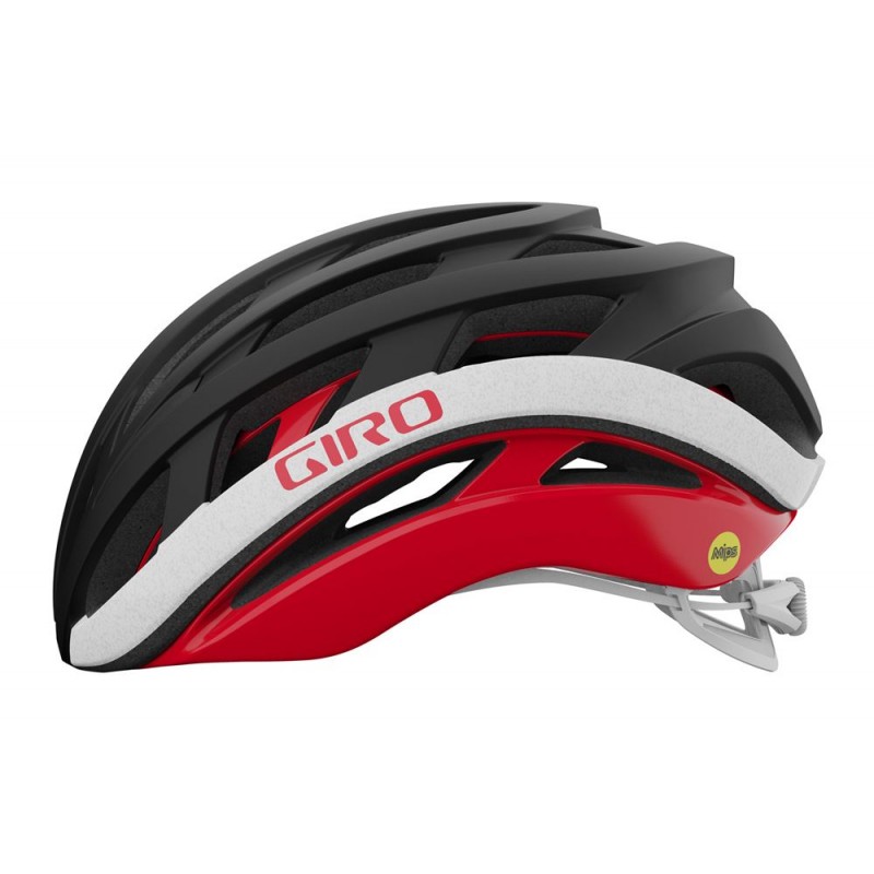 Kask szosowy GIRO HELIOS SPHERICAL MIPS matte black red roz. L (59-63 cm) (NEW)