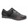 Buty męskie GIRO FORMULA black bright red