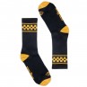 SKARPETY BROGER BLACK/GOLD 41/45