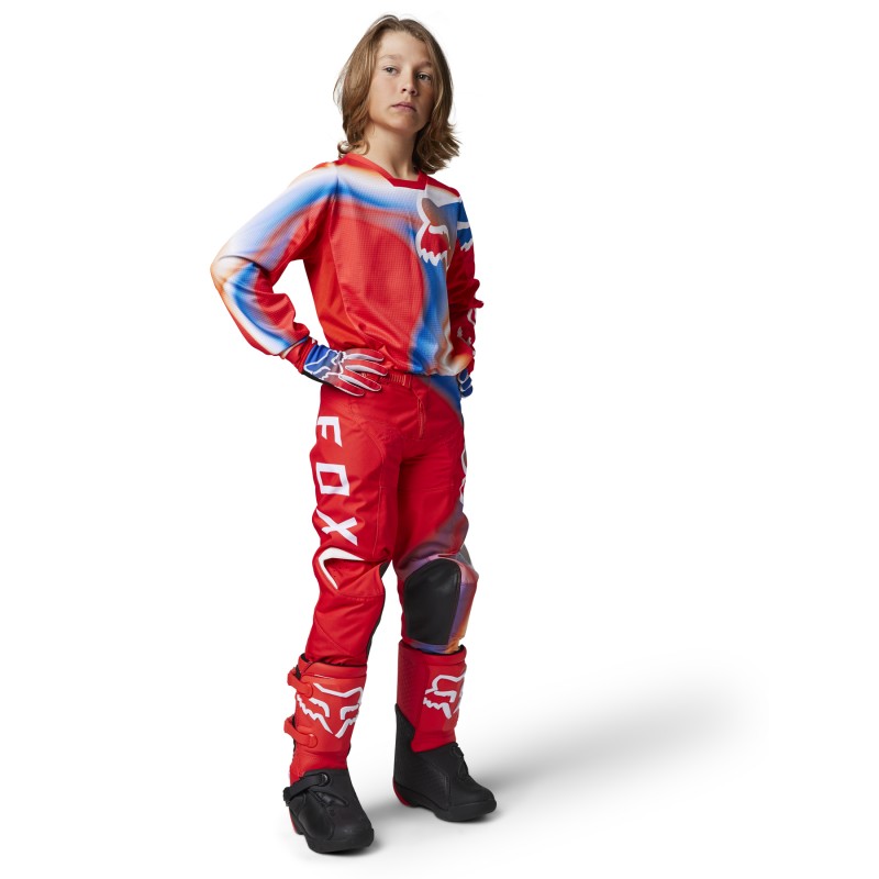 SPODNIE FOX JUNIOR 180 TOXSYK FLUO RED