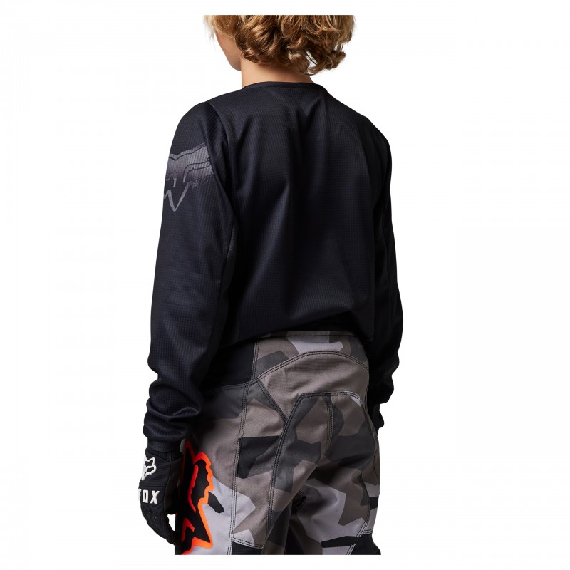 BLUZA FOX JUNIOR KIDS BLACKOUT BLACK/BLACK