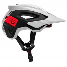 KASK ROWEROWY FOX SPEEDFRAME PRO BLOCKED WHITE/BLACK