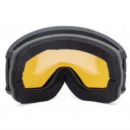 GOGLE SNOWBOARDOWE IMX PEAK BLACK MATT/GRAPHIC BLACK - SZYBA PODWÓJNA GOLD IRRIDIUM + BROWN