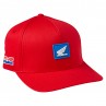 CZAPKA Z DASZKIEM FOX HONDA WING FLEXFIT FLAME RED