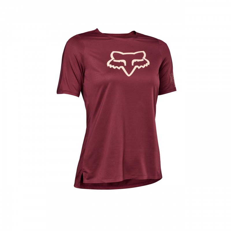 KOSZULKA ROWEROWA FOX LADY FLEXAIR DARK MAROON