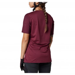 KOSZULKA ROWEROWA FOX LADY FLEXAIR DARK MAROON