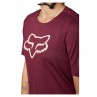 KOSZULKA ROWEROWA FOX LADY FLEXAIR DARK MAROON