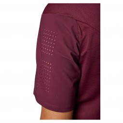 KOSZULKA ROWEROWA FOX LADY FLEXAIR DARK MAROON