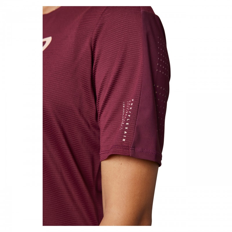KOSZULKA ROWEROWA FOX LADY FLEXAIR DARK MAROON