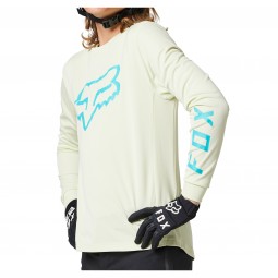 KOSZULKA ROWEROWA Z DŁUGIM RĘKAWEM FOX JUNIOR RANGER SEA SPRAY